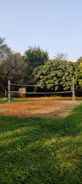 Quarto privativo rodeado pela natureza
